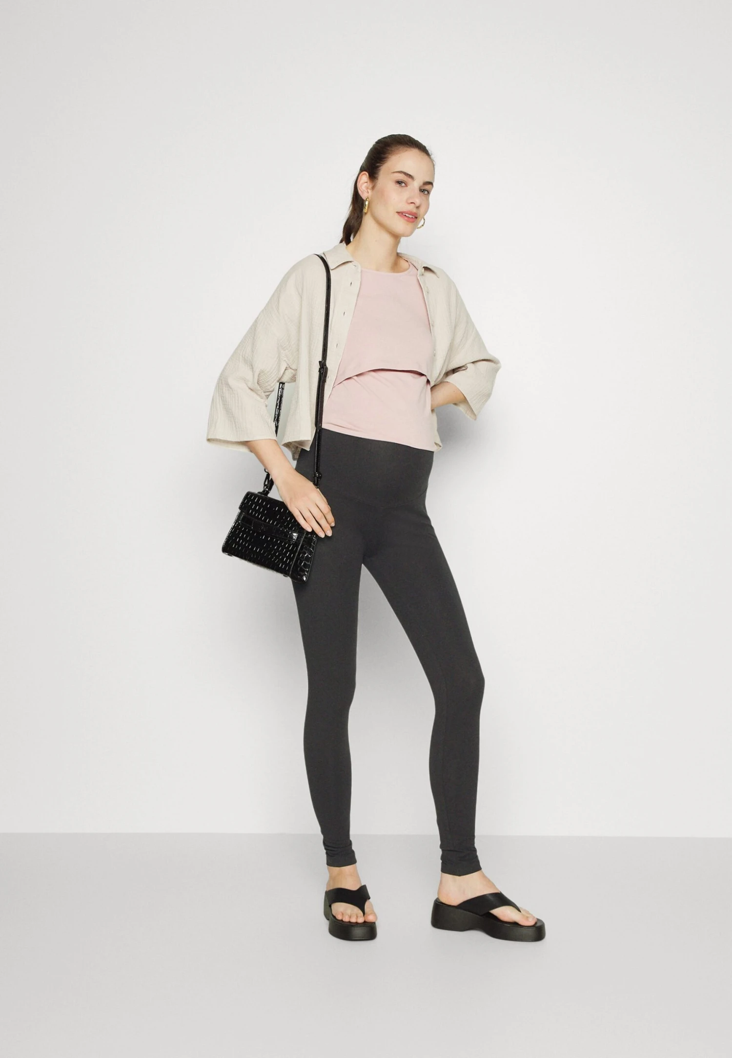 3 PackLeggingsBlack/Mottled Light Grey/Mottled Dark Grey Donna Pantaloni EX429B01L-Q14 3 3 PackLeggingsBlack/Mottled Light Grey/Mottled Dark Grey Donna Pantaloni EX429B01L-Q14