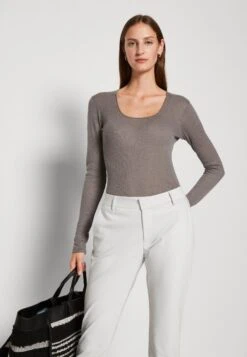 Anna Field Maglietta A Manica LungaMottled Dark Grey Donna T-shirt E Top AN621D197-C11 15 Anna Field Maglietta A Manica LungaMottled Dark Grey Donna T-shirt E Top AN621D197-C11 -Anna Field b4e3379e53254d188a51e7a3821aa77a