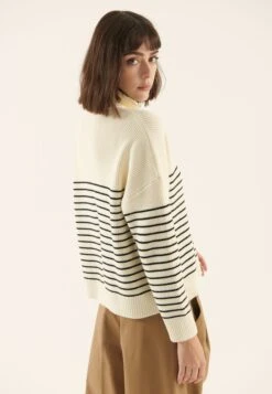 Anna Field MaglioneWhite/Black Donna Maglieria AN621I0J0-A11 -Anna Field bac8ded3b58544c386466146083bdd23