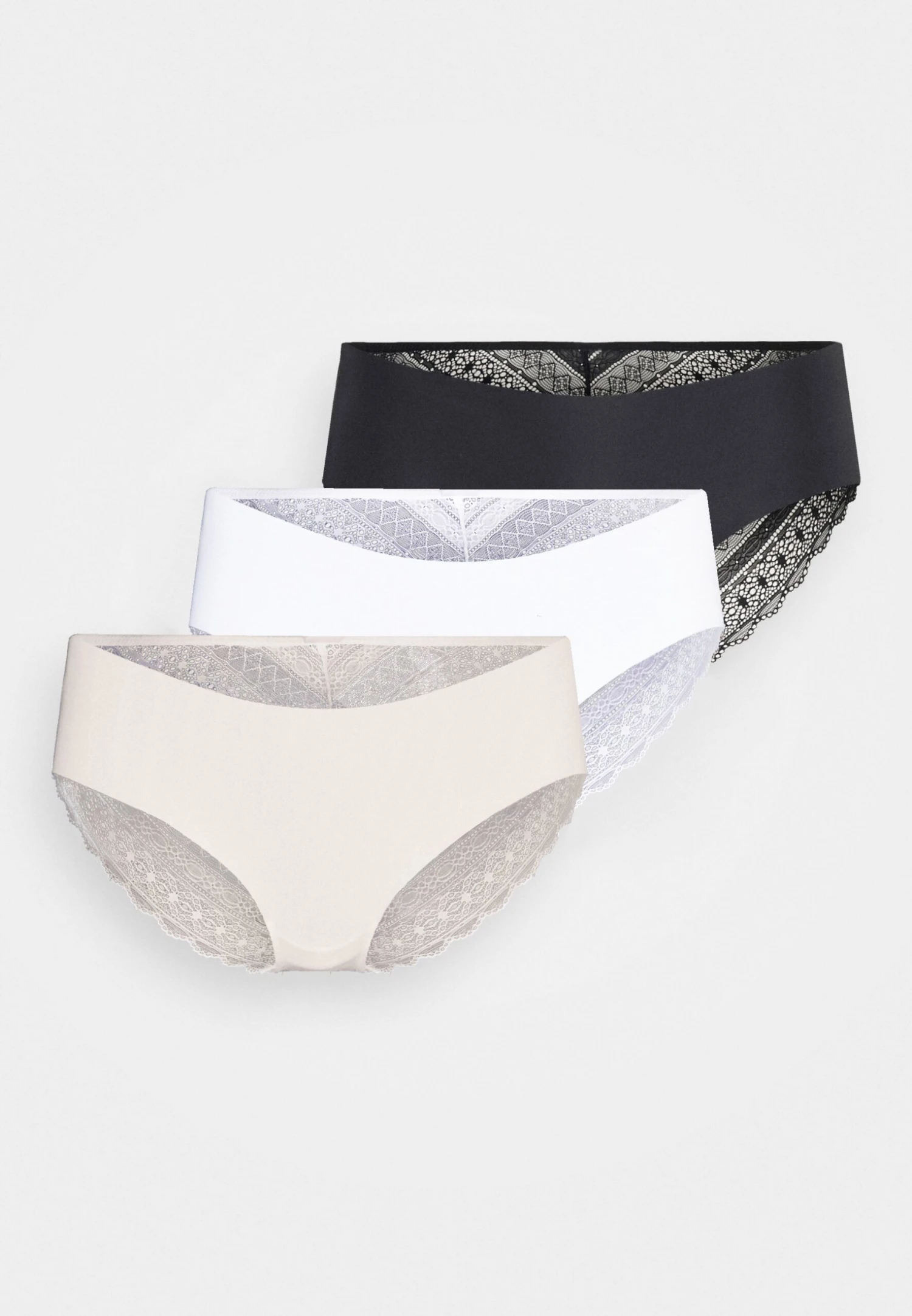 Anna Field Frolice 3Pp ShortSlipBlack/Nude/White Donna Intimo AN681R04I-Q11 8 Anna Field Frolice 3Pp ShortSlipBlack/Nude/White Donna Intimo AN681R04I-Q11 - immagine 6