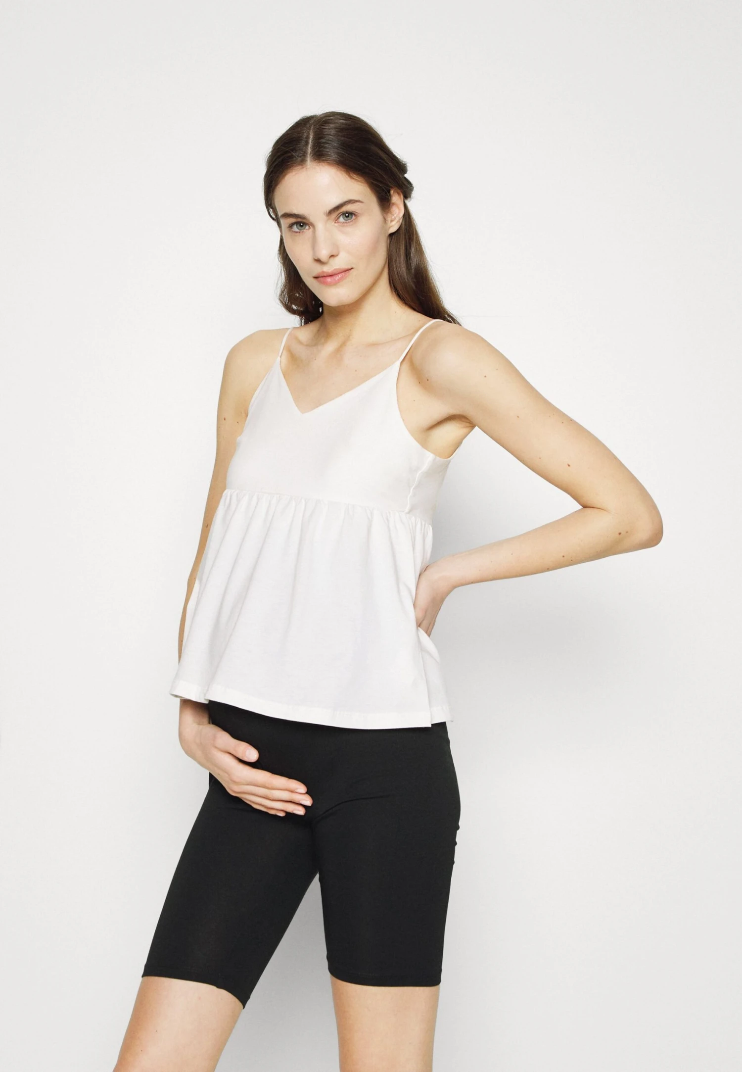 Materntiy 2 PackTopBlack/White Donna T-shirt E Top EX429G063-Q11 4 Materntiy 2 PackTopBlack/White Donna T-shirt E Top EX429G063-Q11 - immagine 2