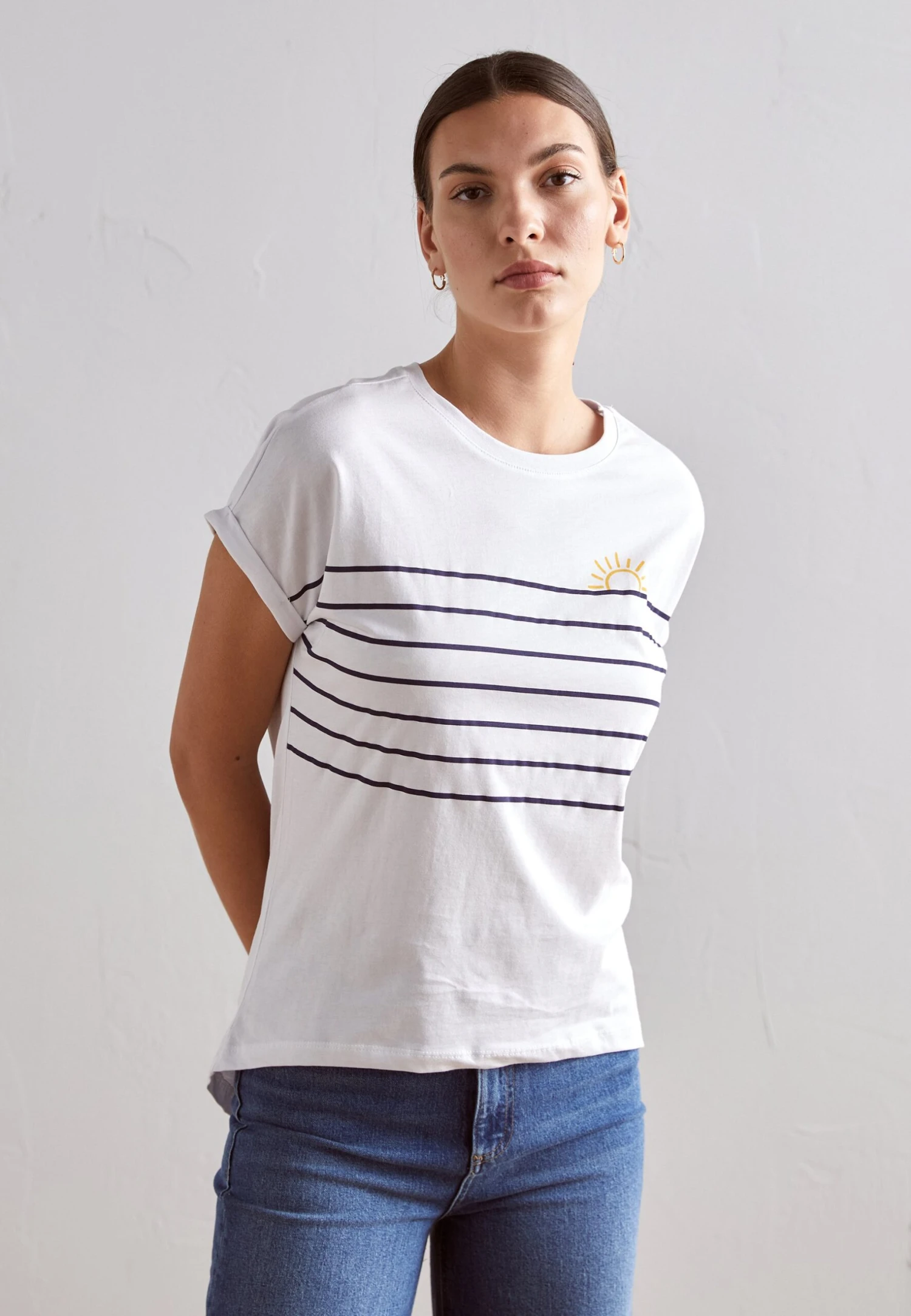 Anna Field MandalaT-Shirt Con StampaWhite Donna T-shirt E Top AN621D18O-A11 3 Anna Field MandalaT-Shirt Con StampaWhite Donna T-shirt E Top AN621D18O-A11