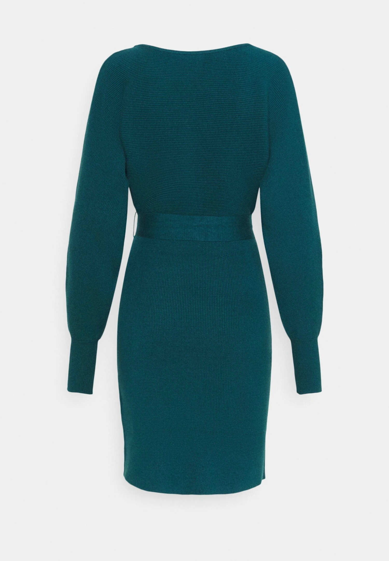 Anna Field Wrap V Ausschnitt Mini Strickkleid Mit GürtelTubinoDeep Teal Donna Vestiti AN621C1JZ-M11 4 Anna Field Wrap V Ausschnitt Mini Strickkleid Mit GürtelTubinoDeep Teal Donna Vestiti AN621C1JZ-M11 - immagine 2