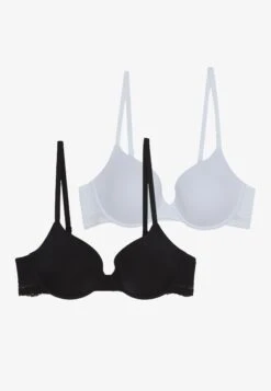 Anna Field 2 Pack - Reggiseno - Black/White 10 Anna Field 2 Pack - Reggiseno - Black/White -Anna Field c5ba9dd8bfbe40ed82469792048e63b6