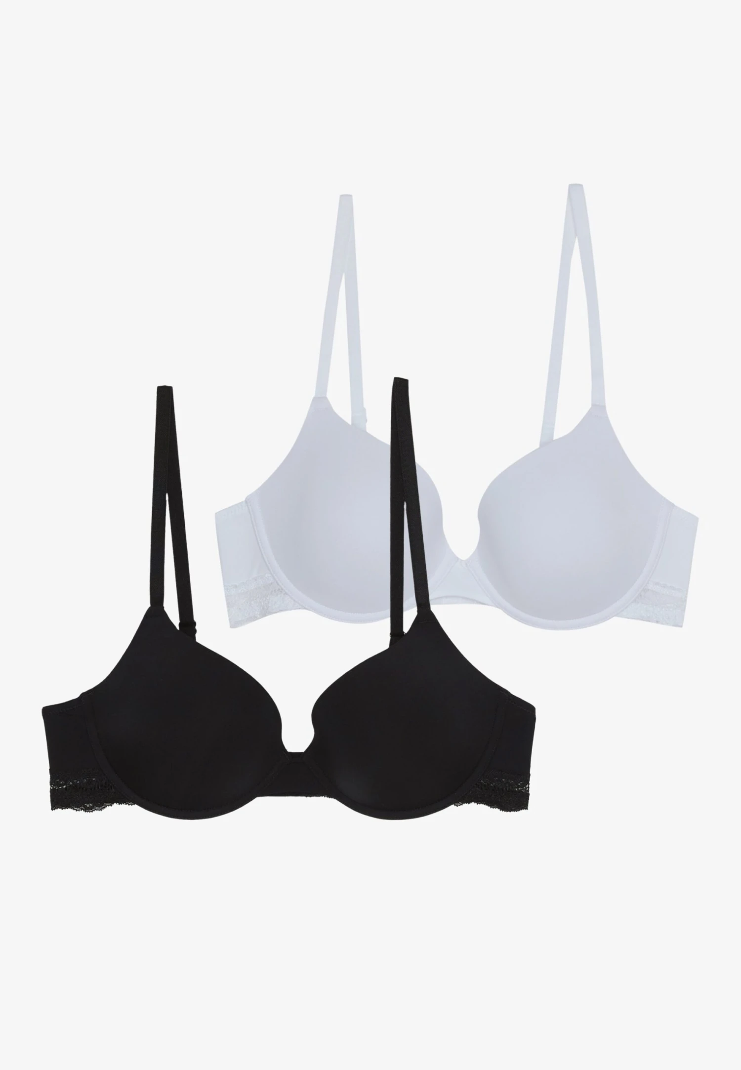 Anna Field 2 Pack - Reggiseno - Black/White 6 Anna Field 2 Pack - Reggiseno - Black/White - immagine 4