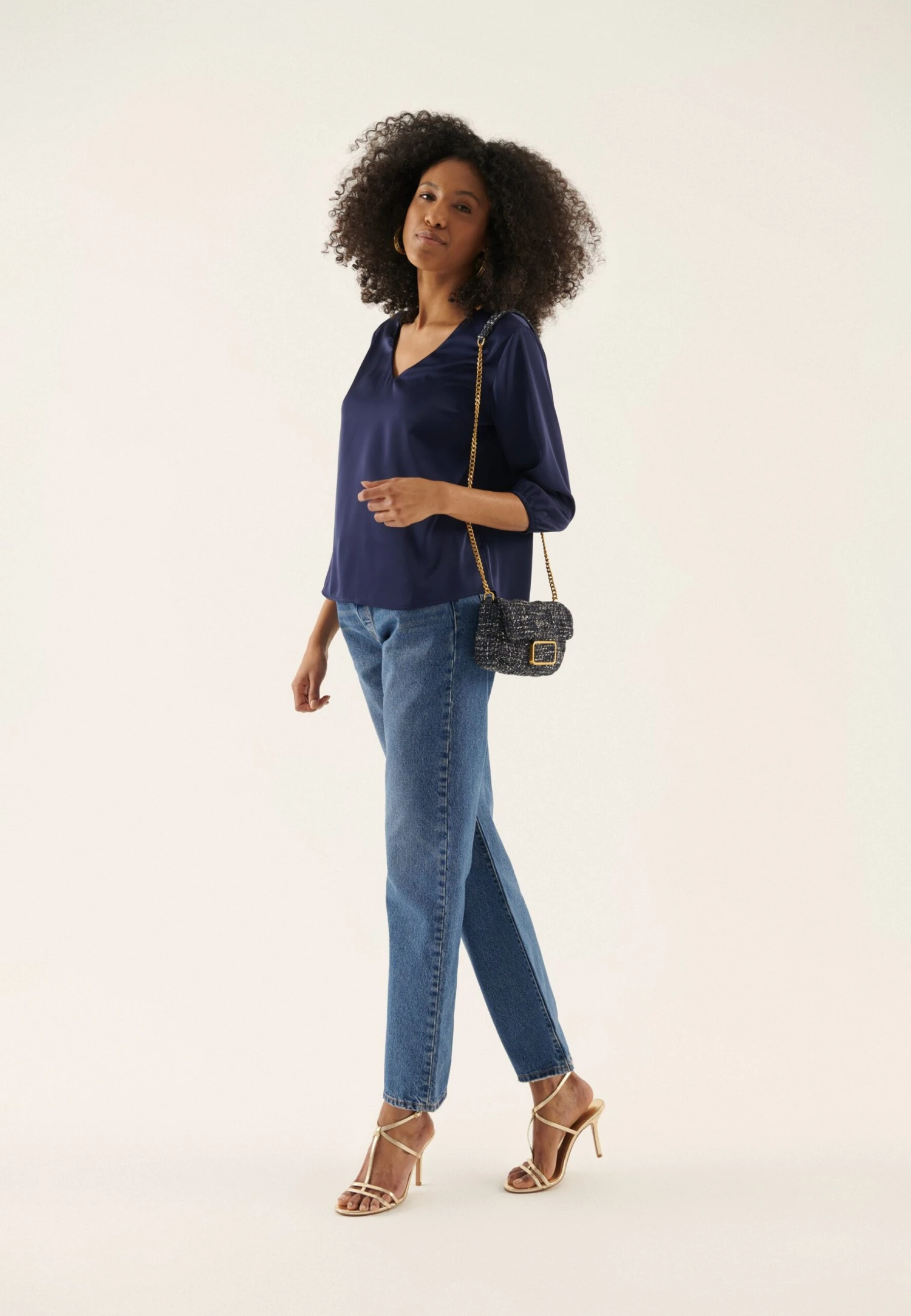 Anna Field CamicettaDark Blue Donna Camicie E Bluse AN621E0AO-K11 4 Anna Field CamicettaDark Blue Donna Camicie E Bluse AN621E0AO-K11 - immagine 2