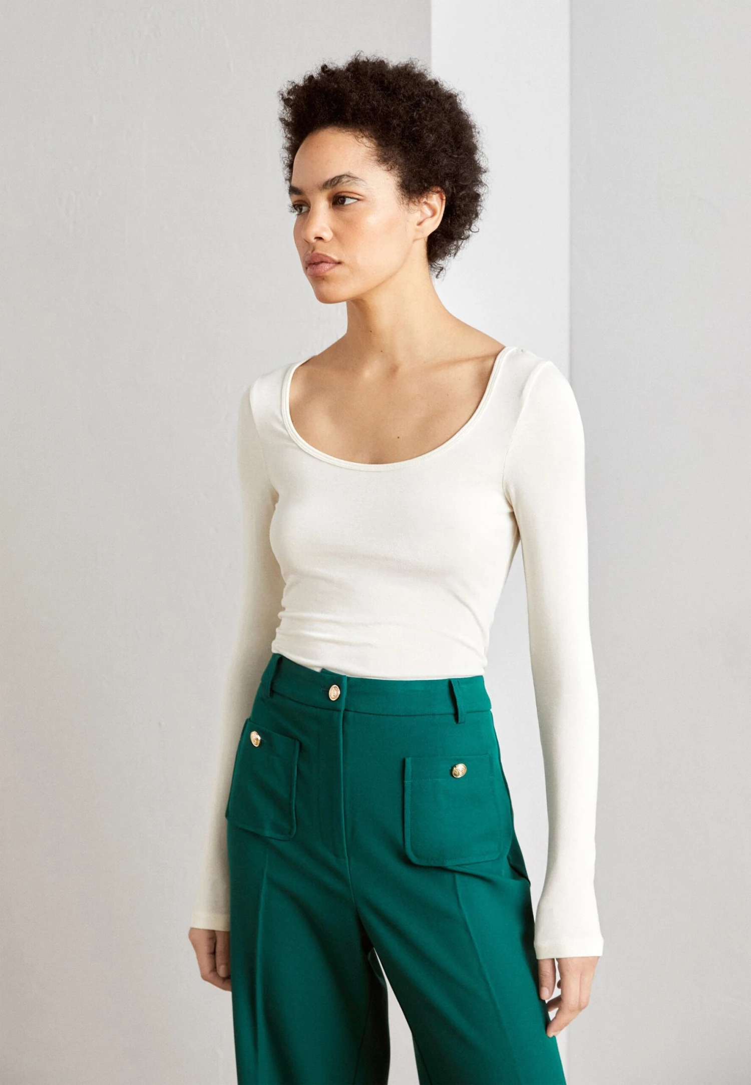 Anna Field 2 PackMaglietta A Manica LungaBlack/Off-White Donna T-shirt E Top AN621D19G-Q11 5 Anna Field 2 PackMaglietta A Manica LungaBlack/Off-White Donna T-shirt E Top AN621D19G-Q11 - immagine 3