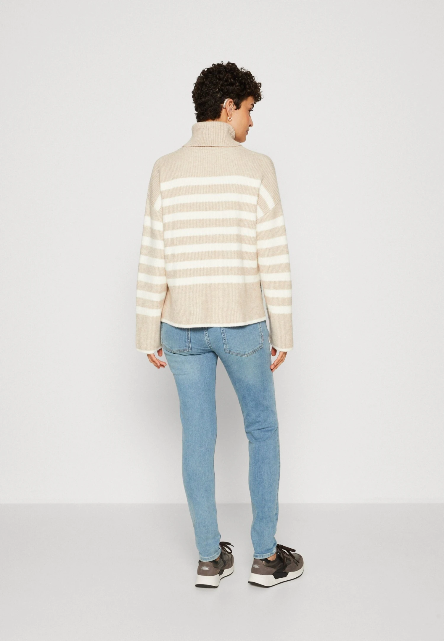 Anna Field MaglioneBeige/White Donna Maglieria AN621I0J3-B11 6 Anna Field MaglioneBeige/White Donna Maglieria AN621I0J3-B11 - immagine 4