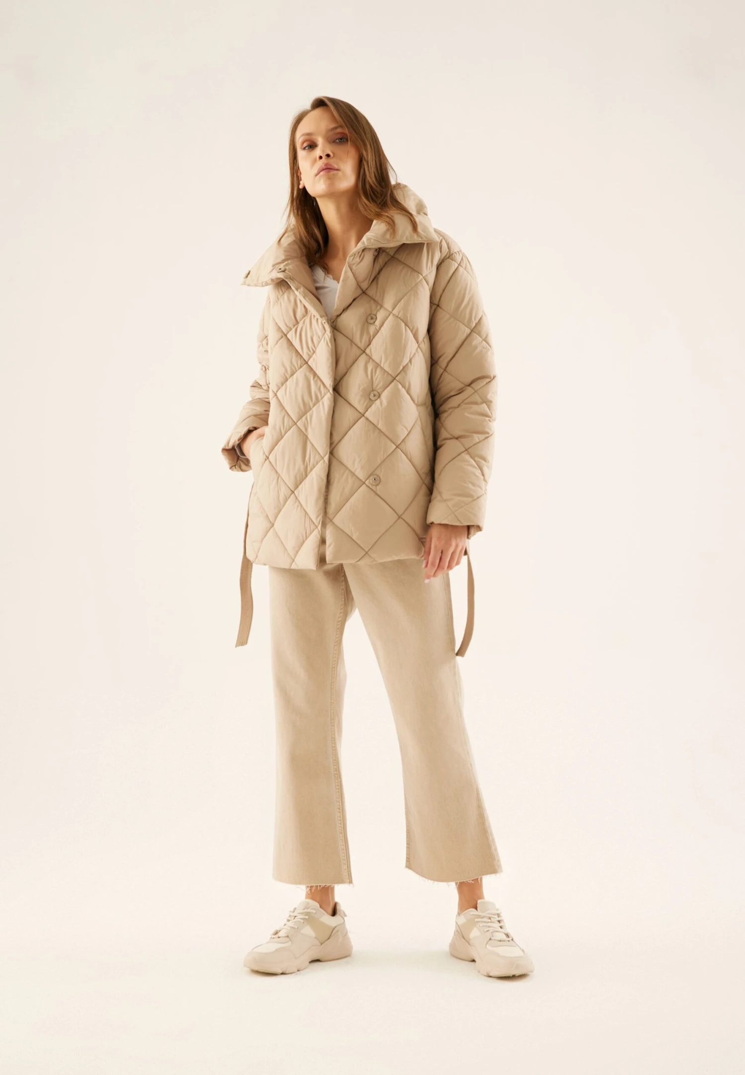 Anna Field Giacca InvernaleBeige Donna Giacche E Blazer AN621U025-B11 4 Anna Field Giacca InvernaleBeige Donna Giacche E Blazer AN621U025-B11 - immagine 2