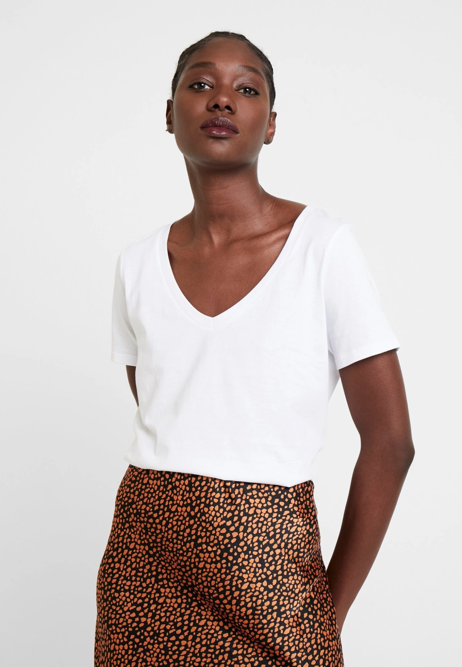 Anna Field T-Shirt BasicWhite Donna T-shirt E Top AN621D0PT-A11 3 Anna Field T-Shirt BasicWhite Donna T-shirt E Top AN621D0PT-A11