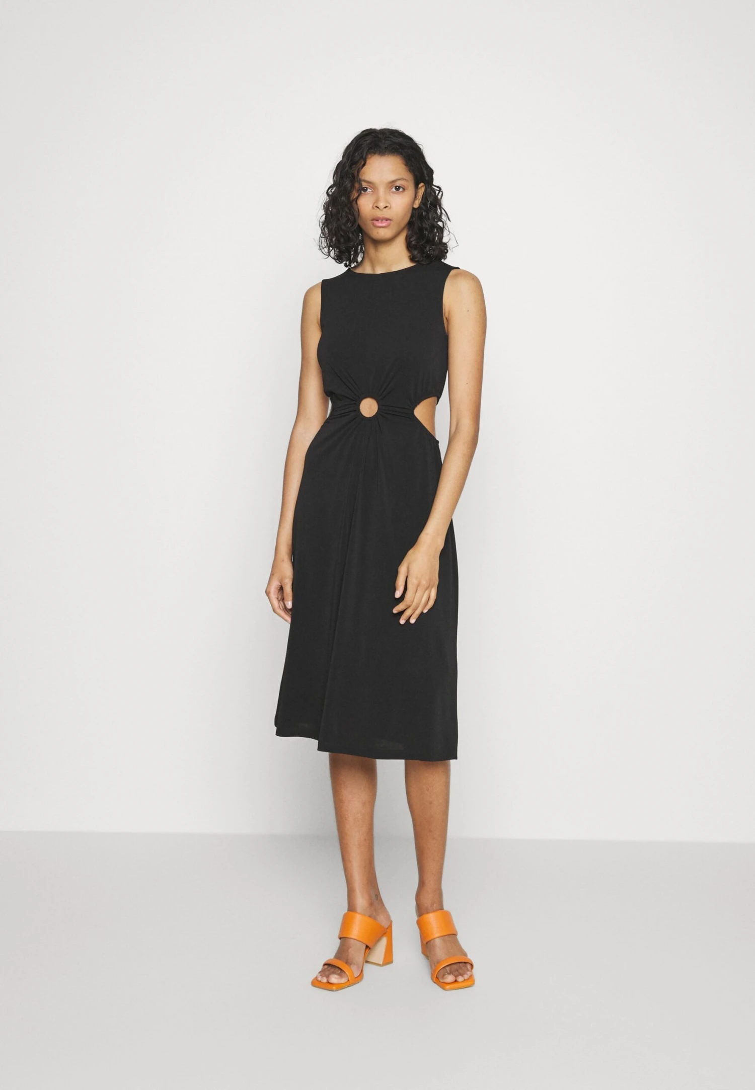 Anna Field Sleeveless Midi DressVestito EstivoBlack Donna Vestiti AN621C1YH-Q11 4 Anna Field Sleeveless Midi DressVestito EstivoBlack Donna Vestiti AN621C1YH-Q11 - immagine 2