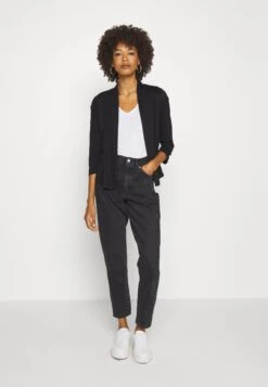 Anna Field Basic V Neck Drop Shoulder 2 Pack T-Shirt BasicBlack/White Donna T-shirt E Top AN621D0TS-Q11