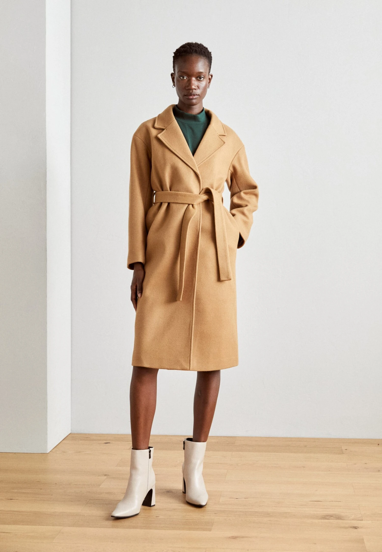 Anna Field Cappotto ClassicoCamel Donna Cappotti AN621U023-B11 4 Anna Field Cappotto ClassicoCamel Donna Cappotti AN621U023-B11 - immagine 2