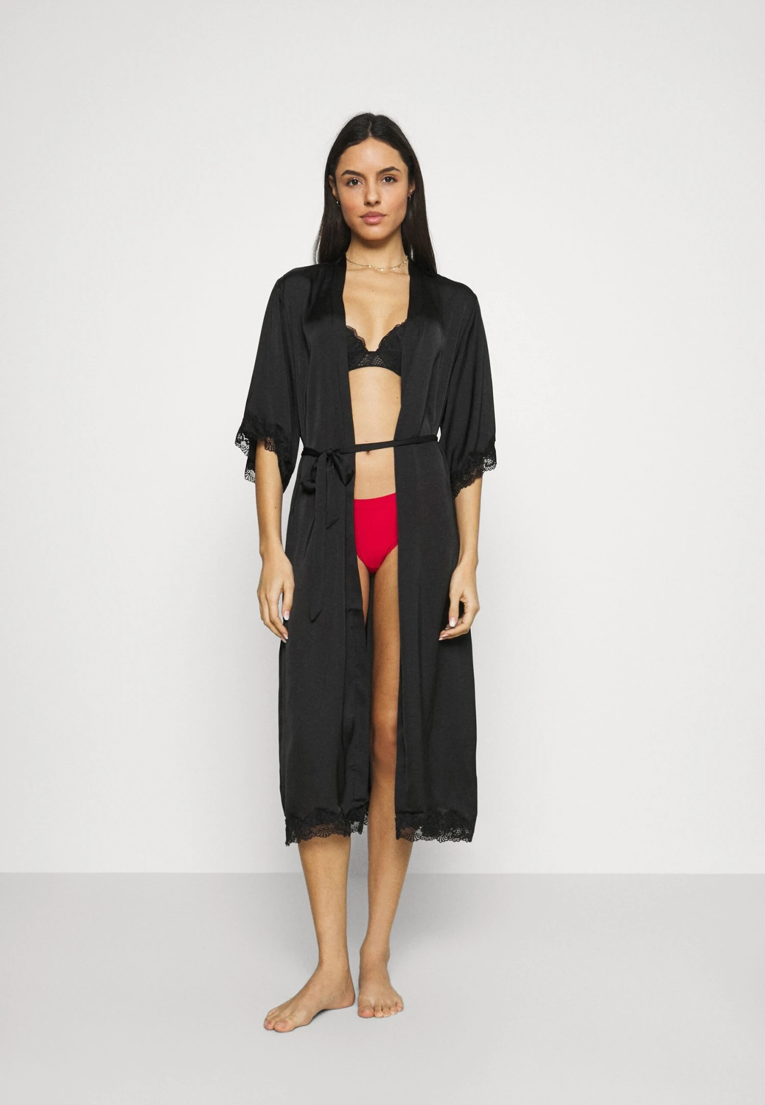 Anna Field AccappatoioBlack Donna Intimo Notte E Loungewear AN681P05L-Q11 5 Anna Field AccappatoioBlack Donna Intimo Notte E Loungewear AN681P05L-Q11 - immagine 3