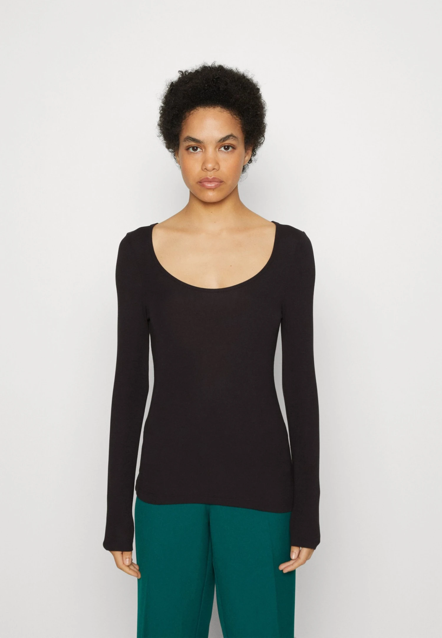 Anna Field 2 PackMaglietta A Manica LungaBlack/Off-White Donna T-shirt E Top AN621D19G-Q11 8 Anna Field 2 PackMaglietta A Manica LungaBlack/Off-White Donna T-shirt E Top AN621D19G-Q11 - immagine 6