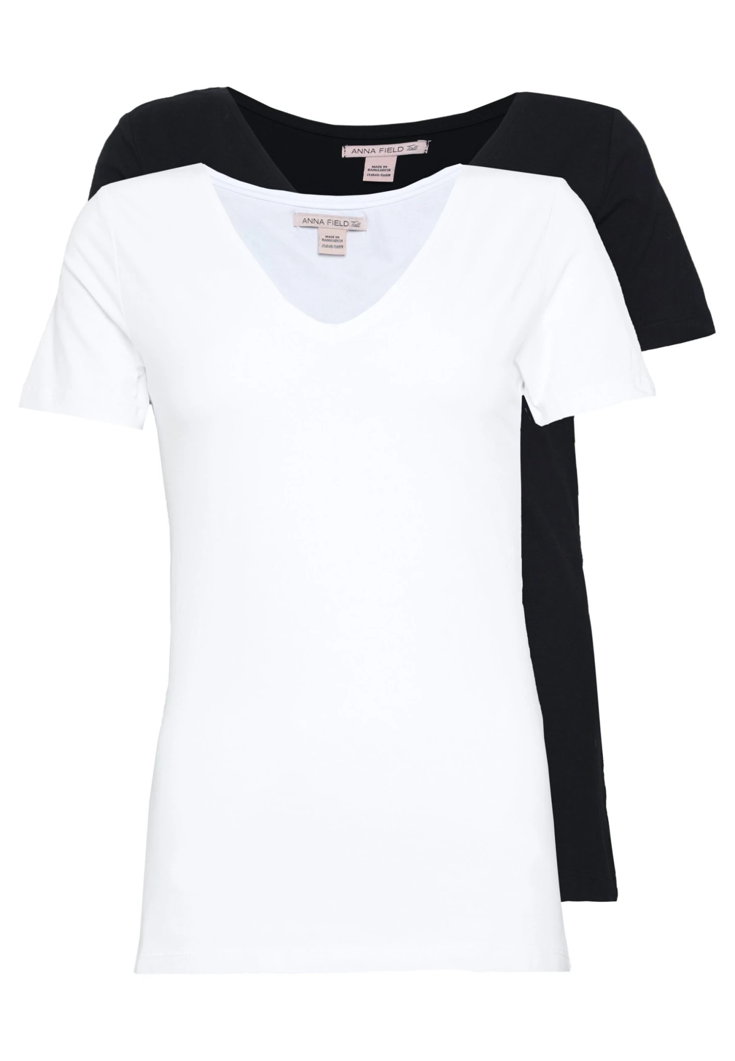 2 Pack T-Shirt BasicBlack/White Donna T-shirt E Top ANH21D006-Q11 3 2 Pack T-Shirt BasicBlack/White Donna T-shirt E Top ANH21D006-Q11