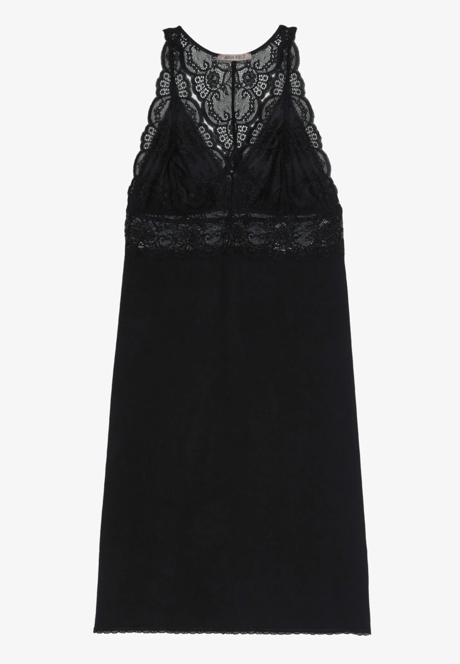 Anna Field Camicia Da NotteBlack Donna Intimo Notte E Loungewear AN681P02R-Q11 6 Anna Field Camicia Da NotteBlack Donna Intimo Notte E Loungewear AN681P02R-Q11 - immagine 4