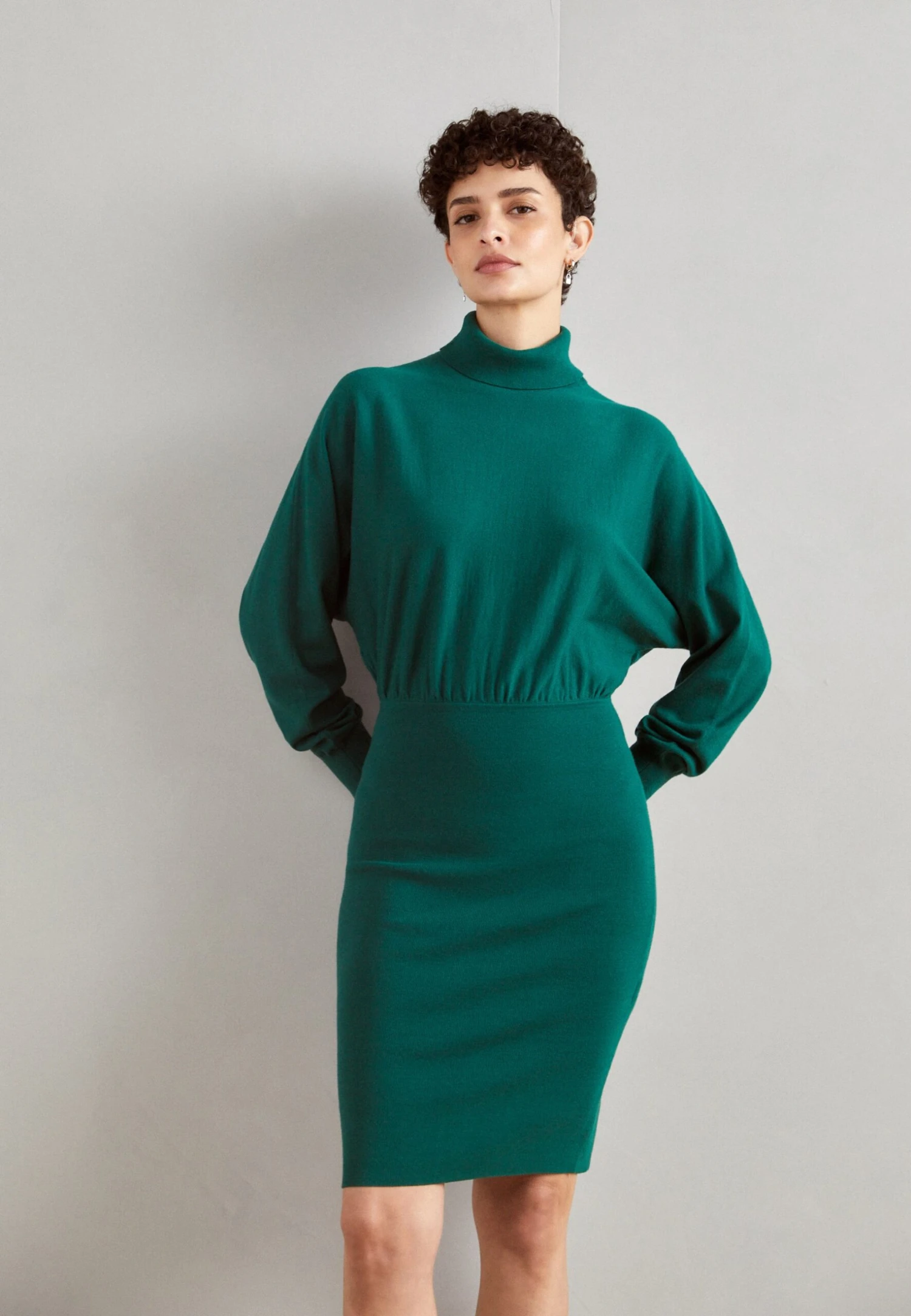 Anna Field Abito In MagliaGreen Donna Vestiti AN621C1Z7-M11 5 Anna Field Abito In MagliaGreen Donna Vestiti AN621C1Z7-M11 - immagine 3