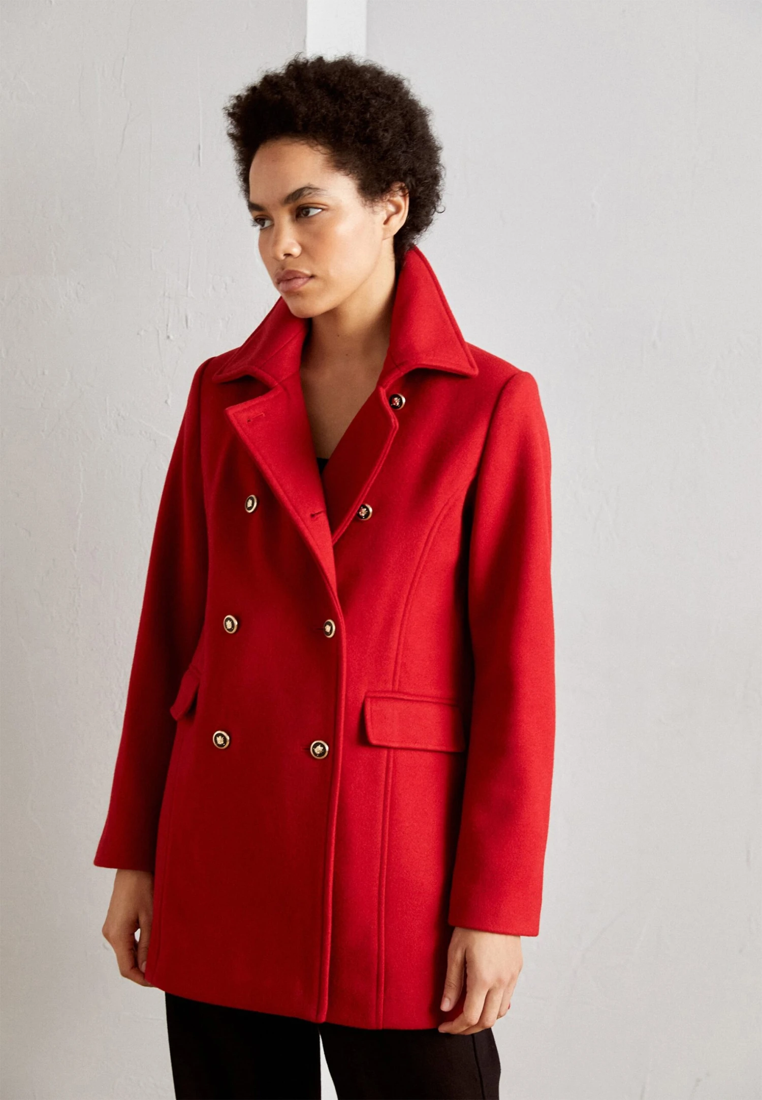 Anna Field Cappotto Corto - Dark Red 3 Anna Field Cappotto Corto - Dark Red