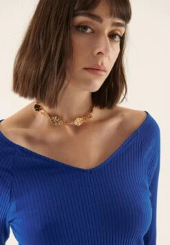 Anna Field 2-PackMaglietta A Manica LungaBlue/Mottled Grey Donna T-shirt E Top AN621D186-K11 -Anna Field f133621cdd5142ca991c30bed6022bd3