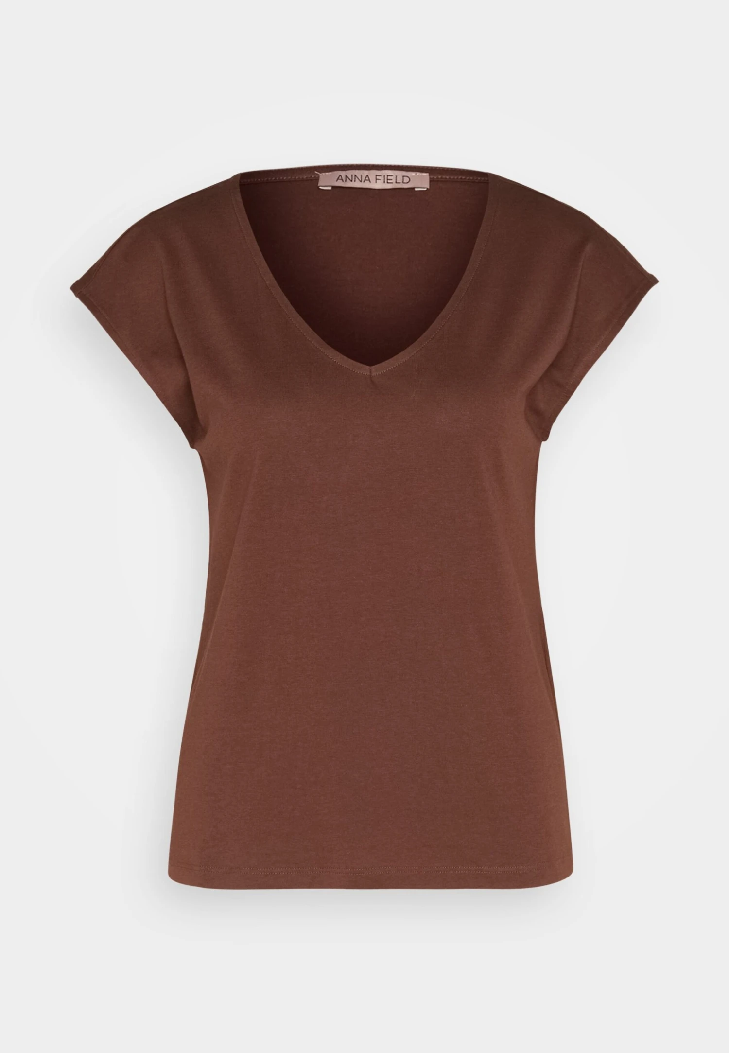 Anna Field T-Shirt BasicDark Brown Donna T-shirt E Top AN621D0TQ-O11 7 Anna Field T-Shirt BasicDark Brown Donna T-shirt E Top AN621D0TQ-O11 - immagine 5
