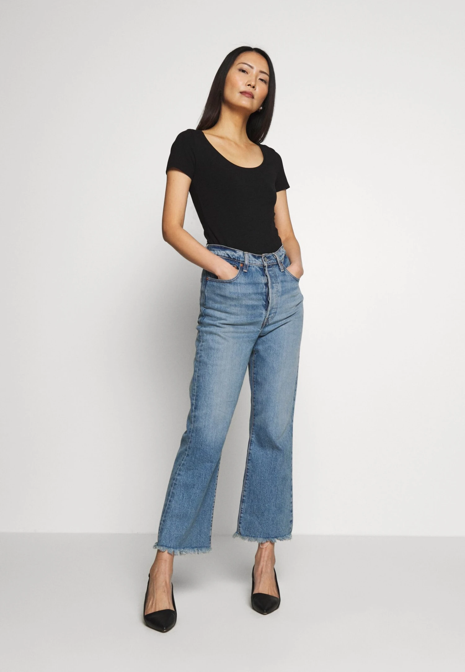 Anna Field 3 PackT-Shirt BasicBlack Donna T-shirt E Top AN621D0PH-Q11 4 Anna Field 3 PackT-Shirt BasicBlack Donna T-shirt E Top AN621D0PH-Q11 - immagine 2