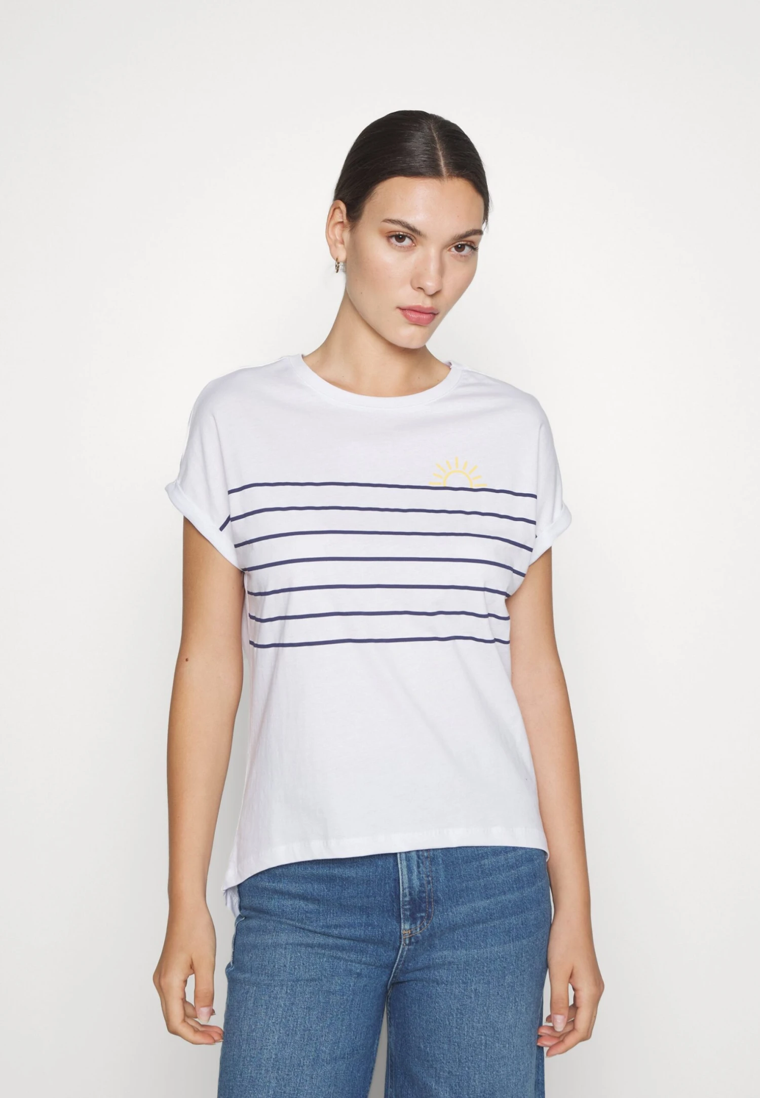 Anna Field MandalaT-Shirt Con StampaWhite Donna T-shirt E Top AN621D18O-A11 5 Anna Field MandalaT-Shirt Con StampaWhite Donna T-shirt E Top AN621D18O-A11 - immagine 3
