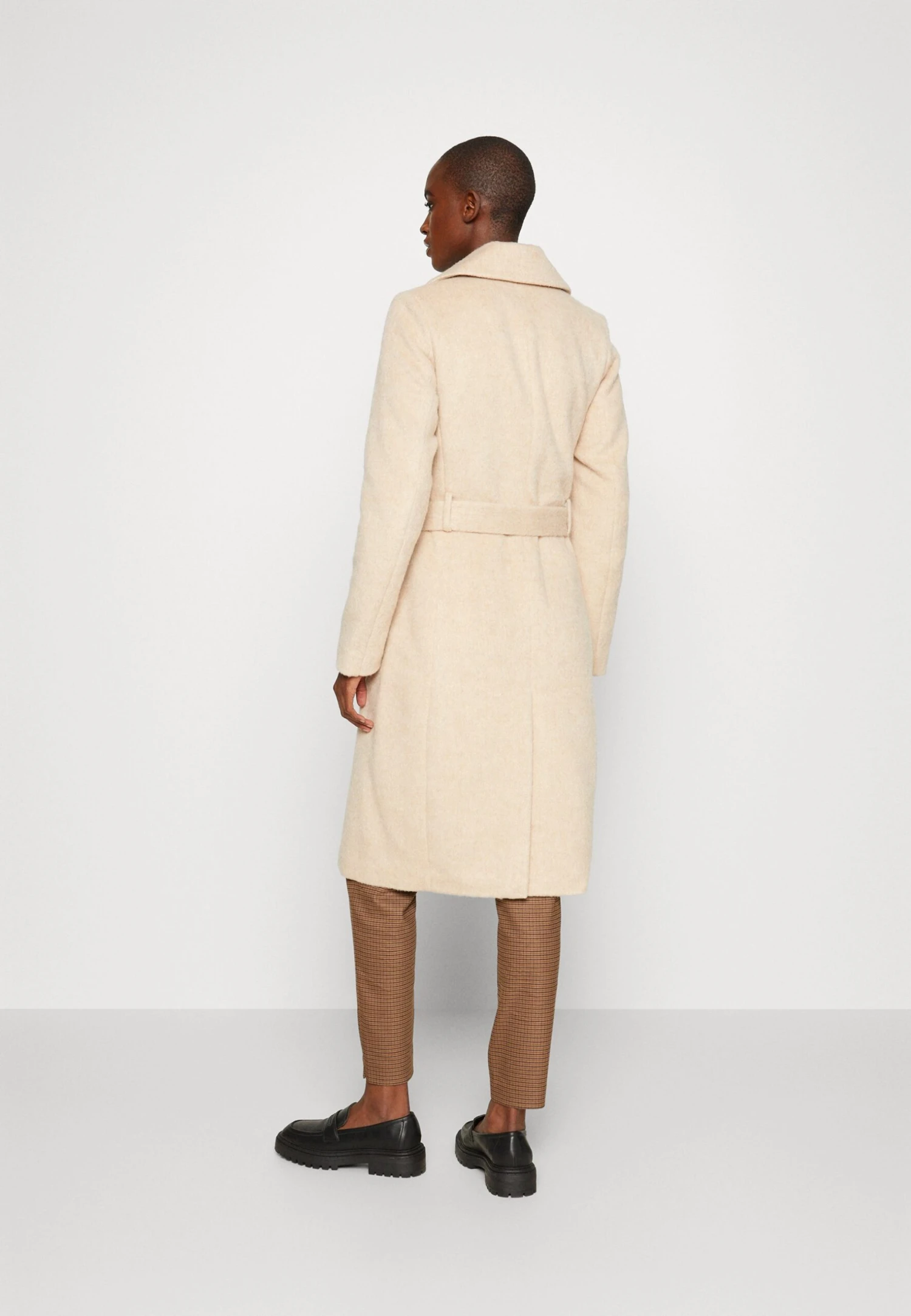 Cappotto Classico Mottled Beige Donna Cappotti ANH21U009-B11 5 Cappotto Classico Mottled Beige Donna Cappotti ANH21U009-B11 - immagine 3